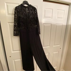 NWT lace top jumpsuit